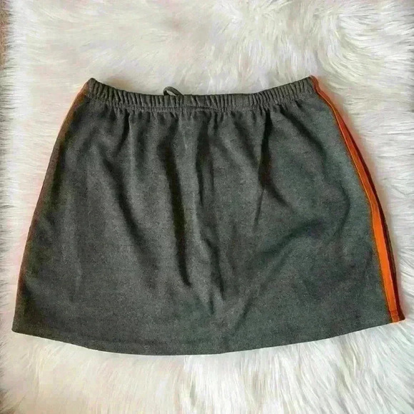 Fame 4 Fifteen Y2K Athletic Stripe Skirt Built In Shorts Medium - Picture 3 of 6